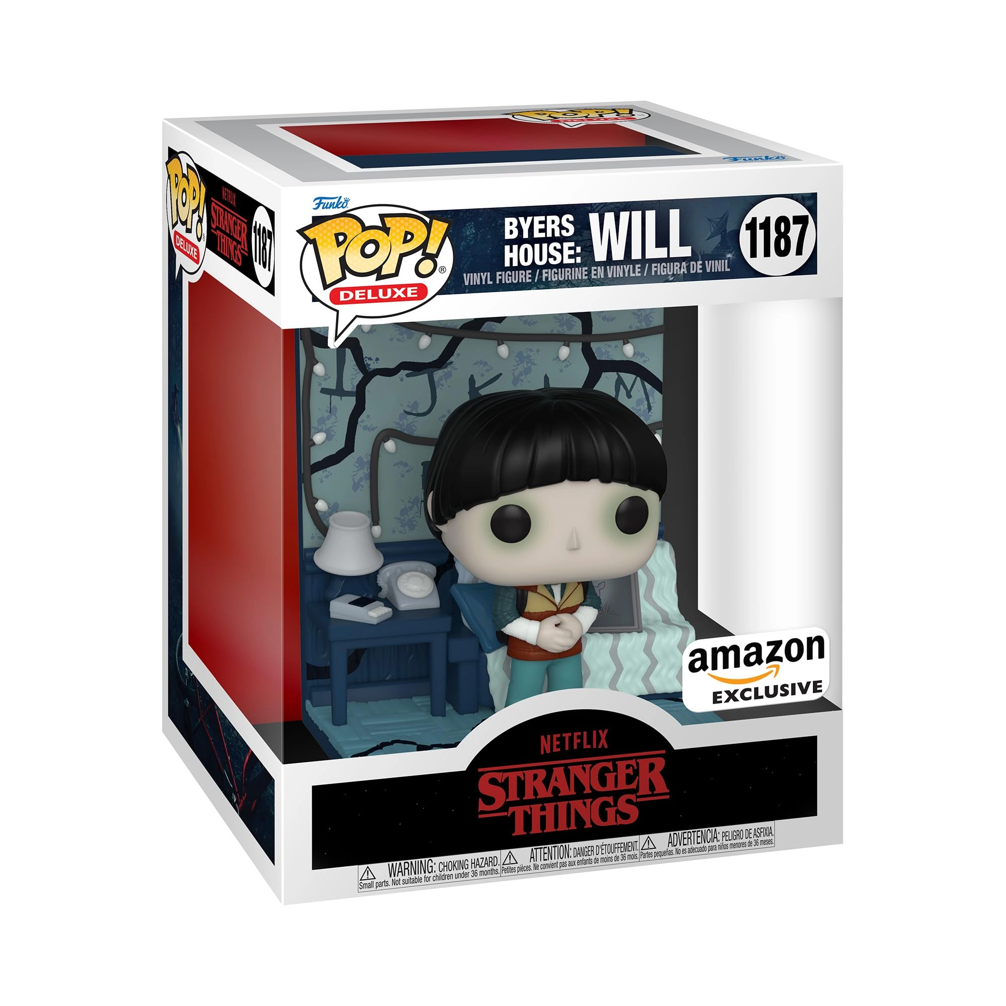 FUNKO Will Byers - Stranger Things Build-A-Scene (15 cm) (B09DL75LBS)