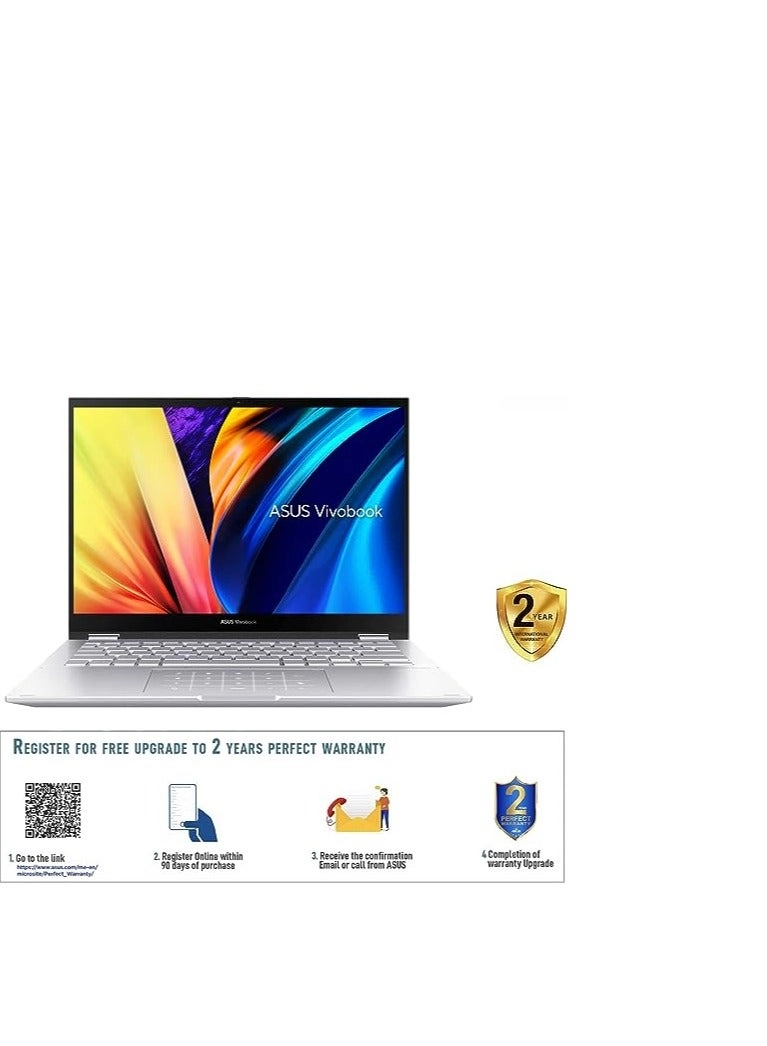 Vivobook S14 Flip TP3402ZA-LZ070W - 14'' Core i5-12500H 8GB DDR4 512GB SSD