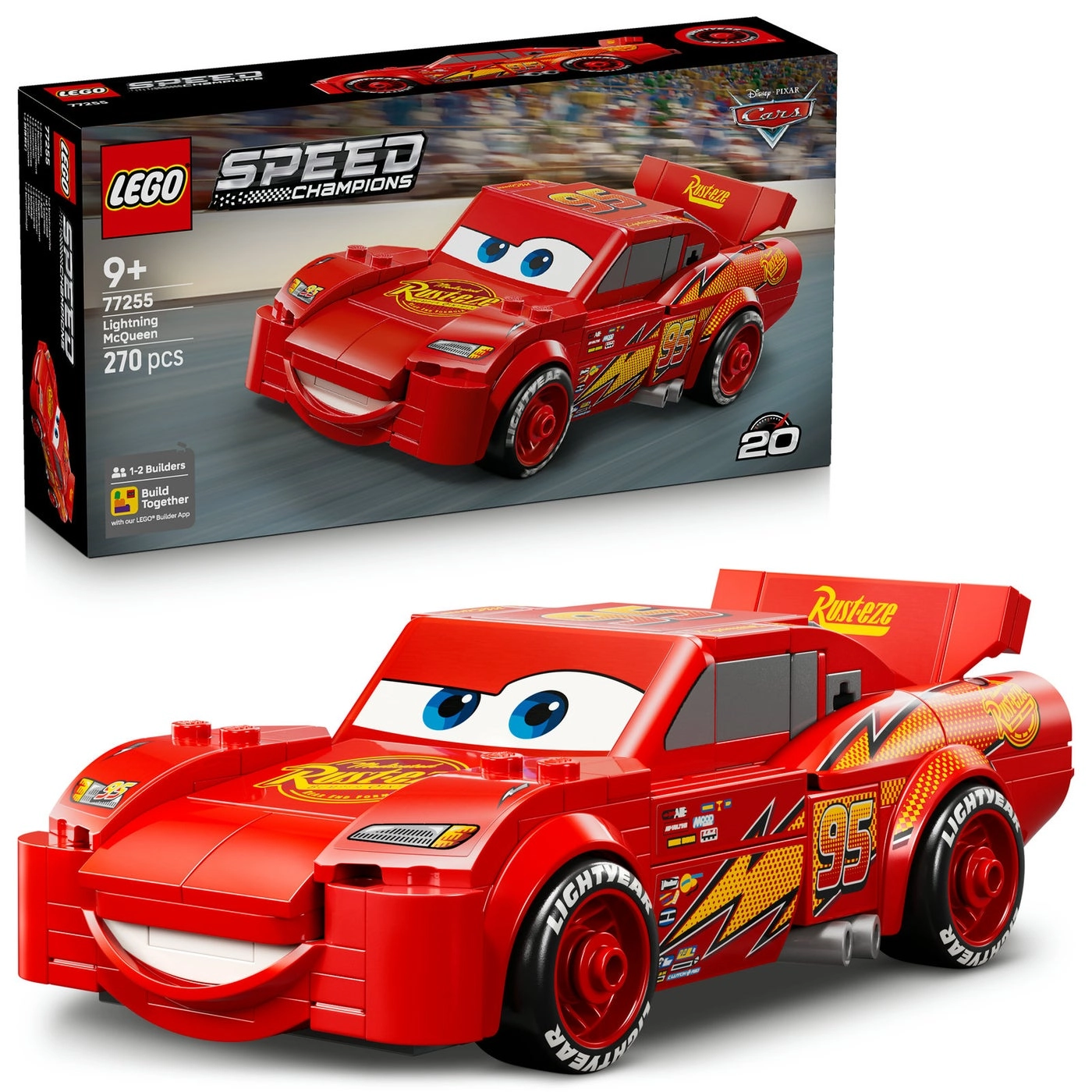 Speed Champions Lightning McQueen - Disney Pixar