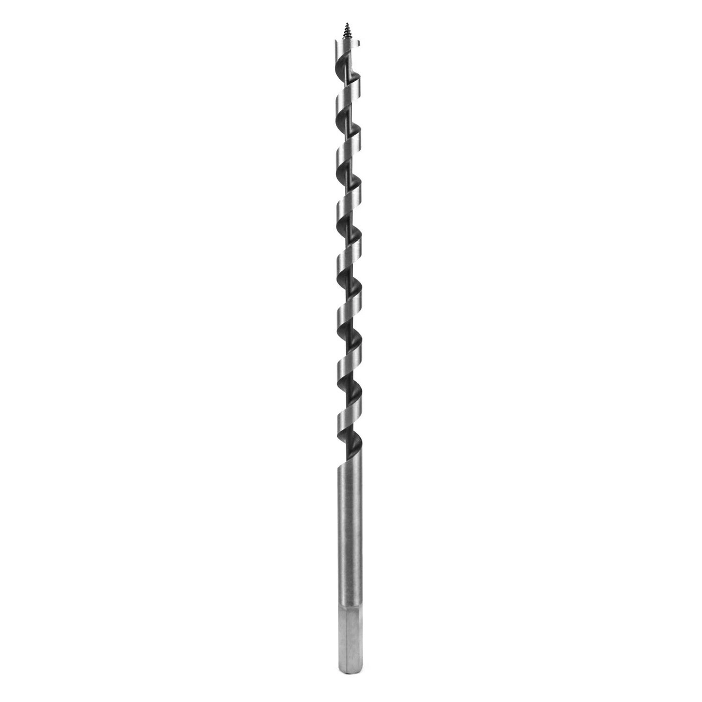 woobles Auger Drill Bit - carbon steel 1/2" Diameter