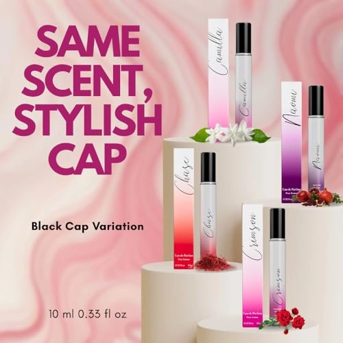 Naomi - Eau de Parfum 10 ml + Camilla + Chase + Crimson