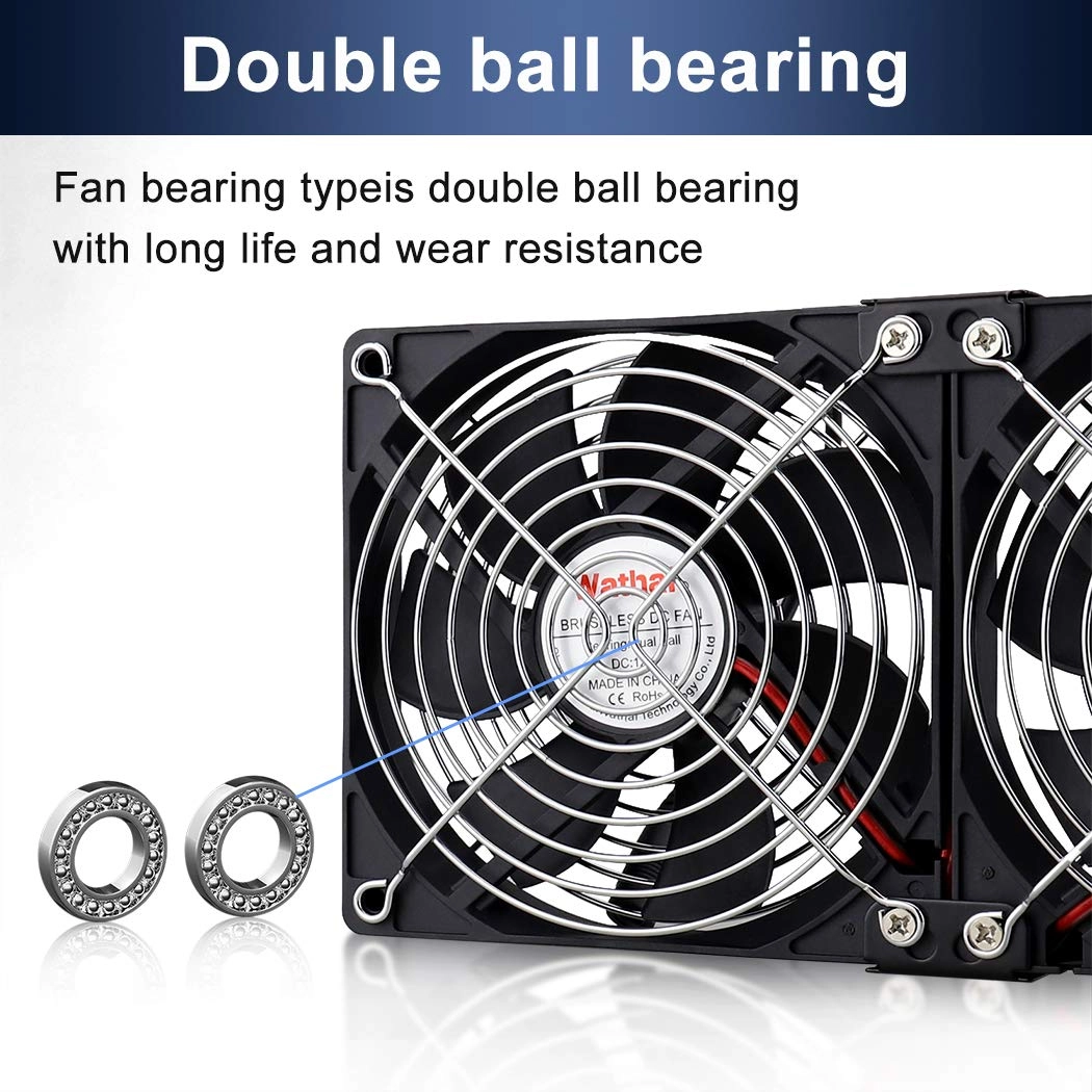 Dual Ball Computer Fan - 3 fan(s) 120 millimeter