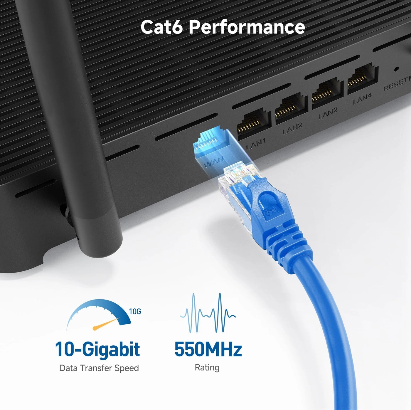 Cat 6 Ethernet Cable - 100ft