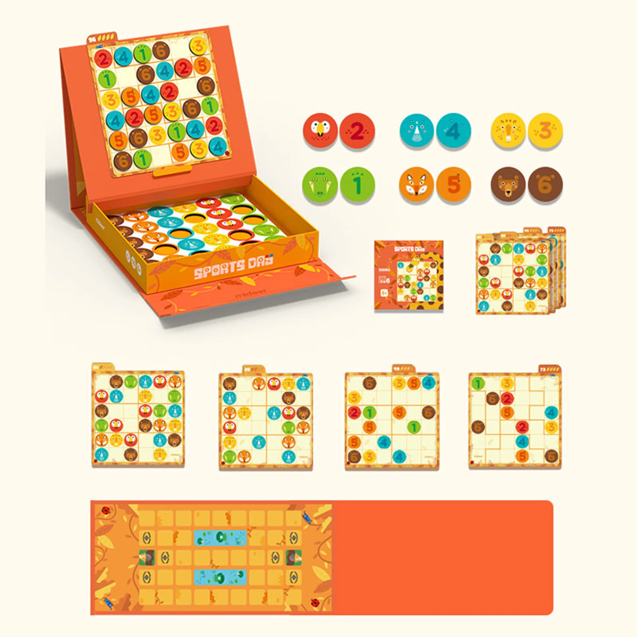 Sports Day Sudoku Puzzle (TOP-MD2121)
