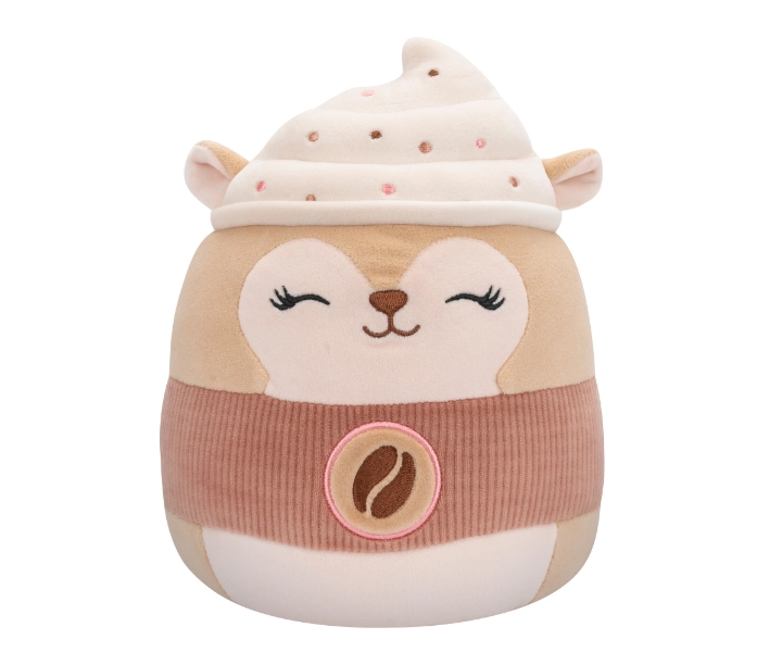Squishmallows Squirrel Reza Latte - 7.5 Inch