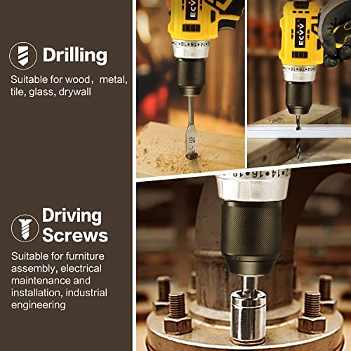 Cordless Drill Driver - 4000mAh Kit