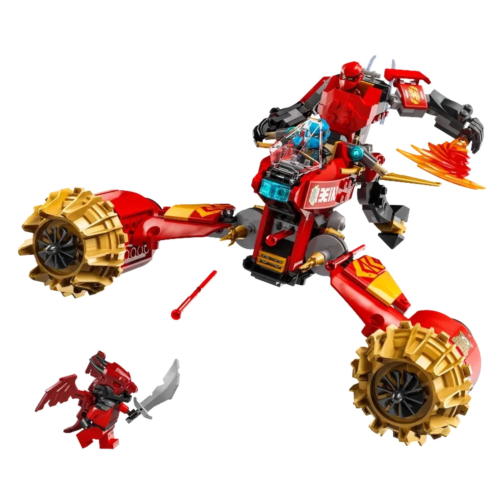 COLOR LAND CHILDRENS TOYS CENTER LLC NINJAGO Kai's Mech Storm Rider (71830) - 7+