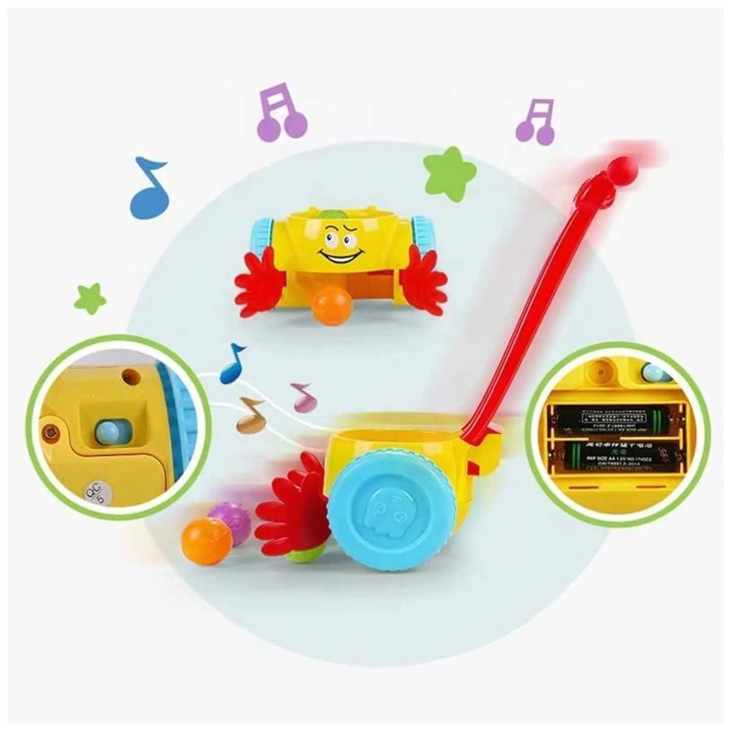 Baby Walker - Push Walker Ball Drop Music & Lights