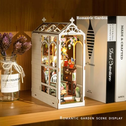 DIY Book Nook Kit - FLOWER HOUSE BOOKNOOK 1/32