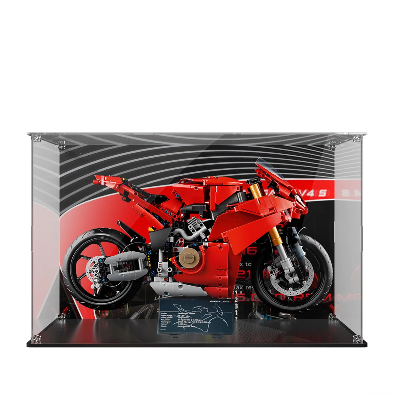 Acrylic Display Case - for Lego 42202 transparent 52 x 22 x 33 cm