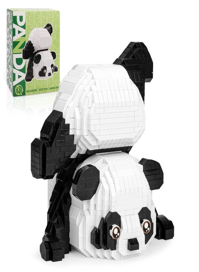 QLT QIAOLETONG Cute Panda Mini Building Blocks - 1325 pcs