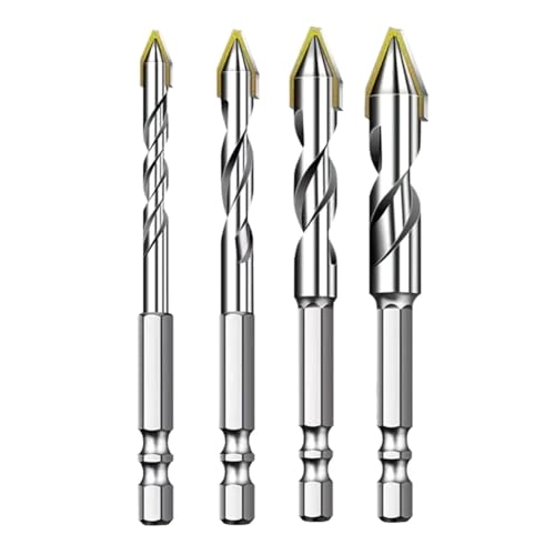 Eccentric Twist Drill Set - metal 4-Piece 6/8/10/12 mm