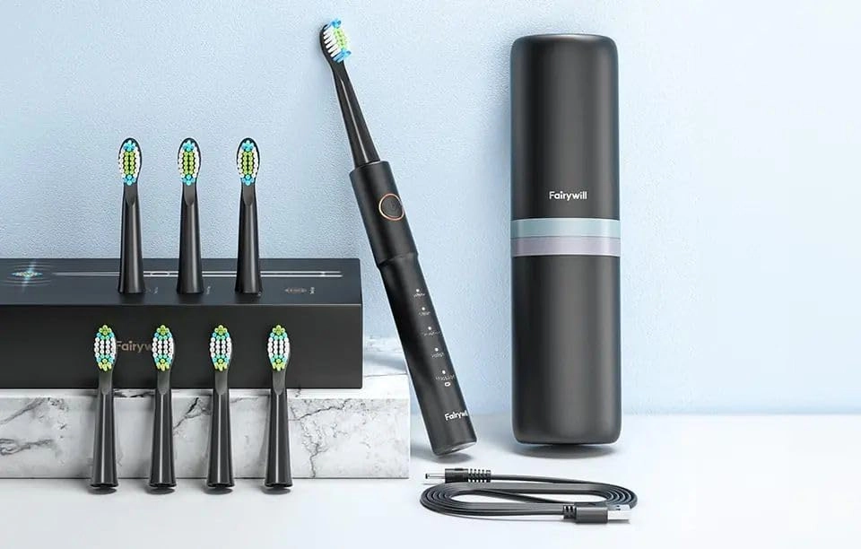 E11 - 8 Brush Heads USB Rechargeable 260mAh