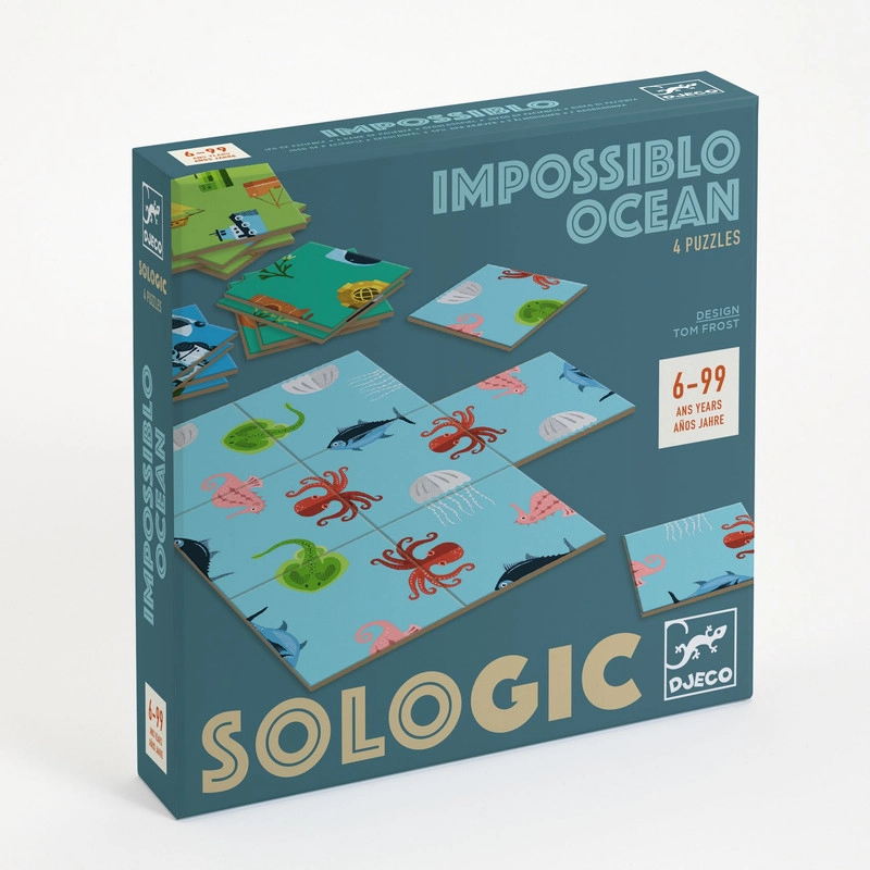 Sologic Impossiblo Ocean - 4 puzzles 9 pieces