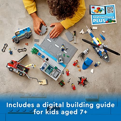 City Police Chase at the Bank (60317)