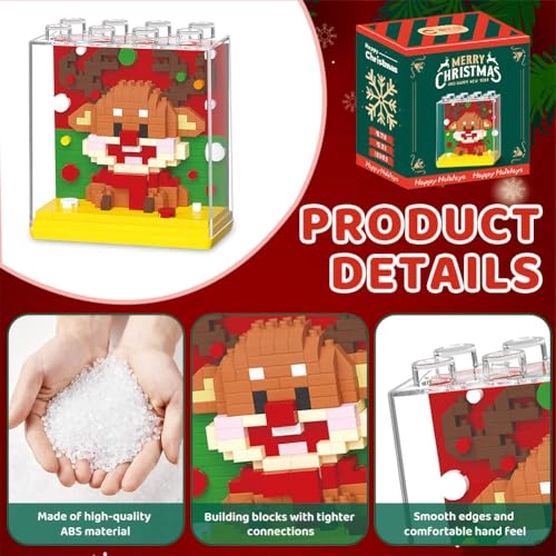 Christmas Reindeer Building Blocks - Reindeer 398pcs