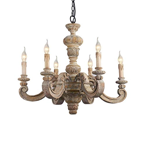 American vintage candle chandelier