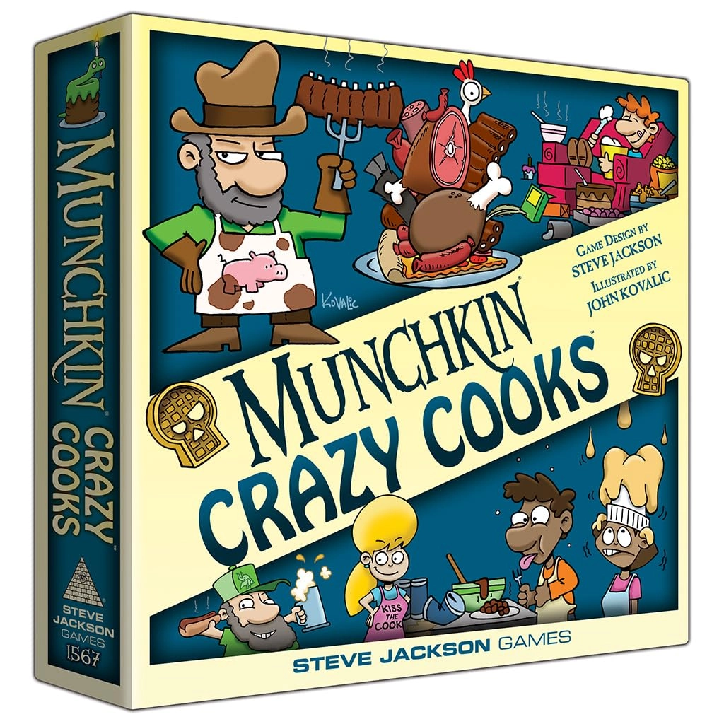 STEVE JACKSON GAMES Munchkin Crazy Cooks - Card Game