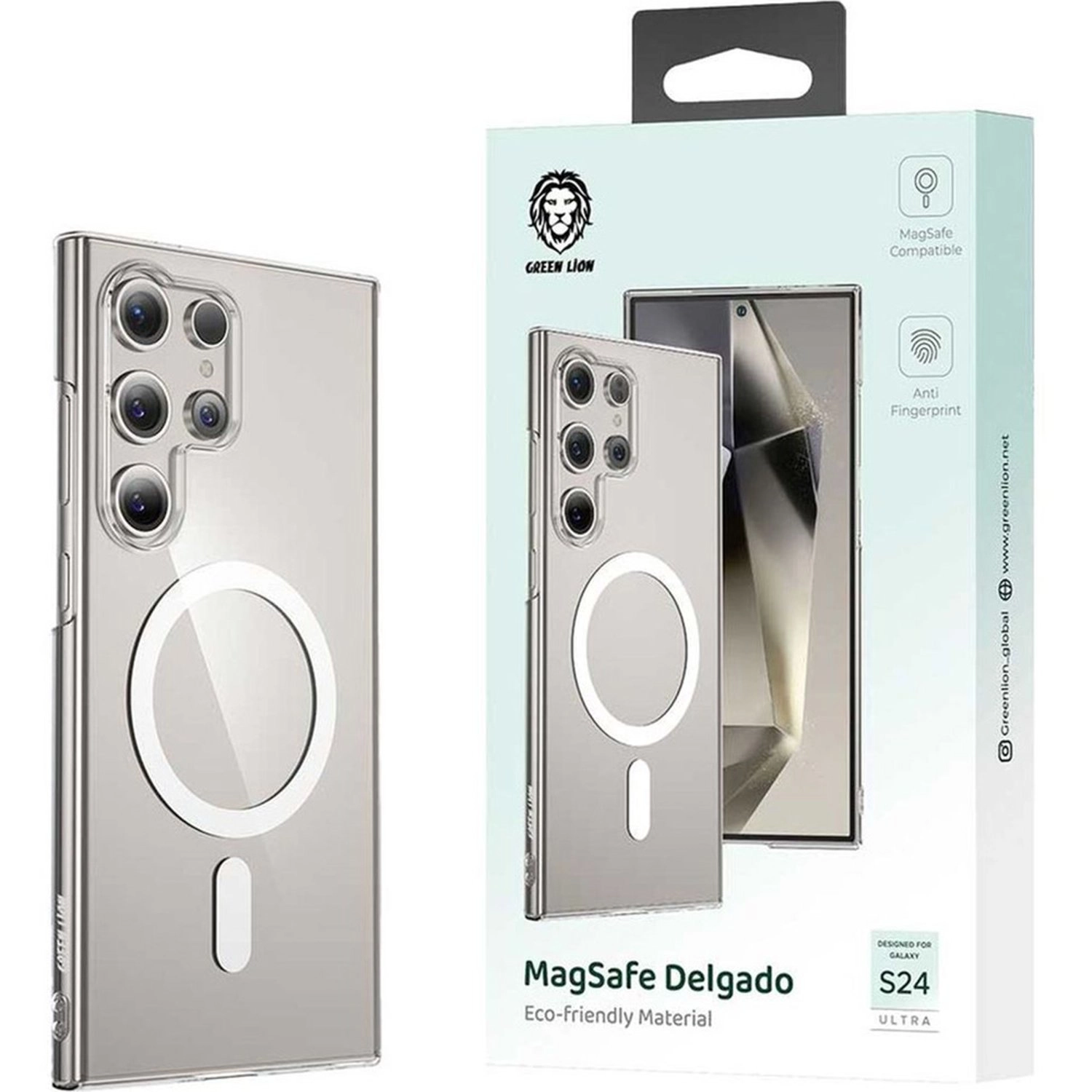 Crystal MagSafe Clear Case for Samsung Galaxy S24 Ultra