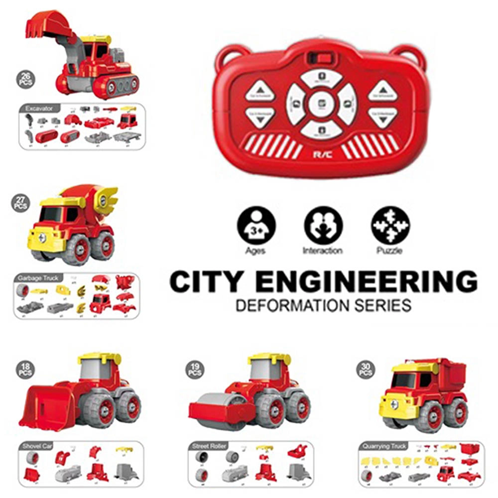 Dinosaur Robot Vehicle - 133pcs