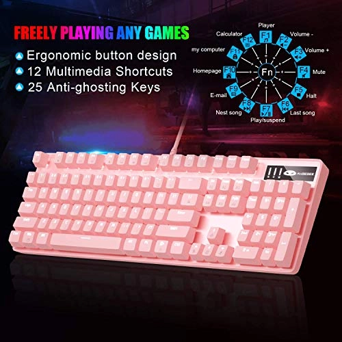 Mechanical Gaming Keyboard - Standard Wired/Wireless