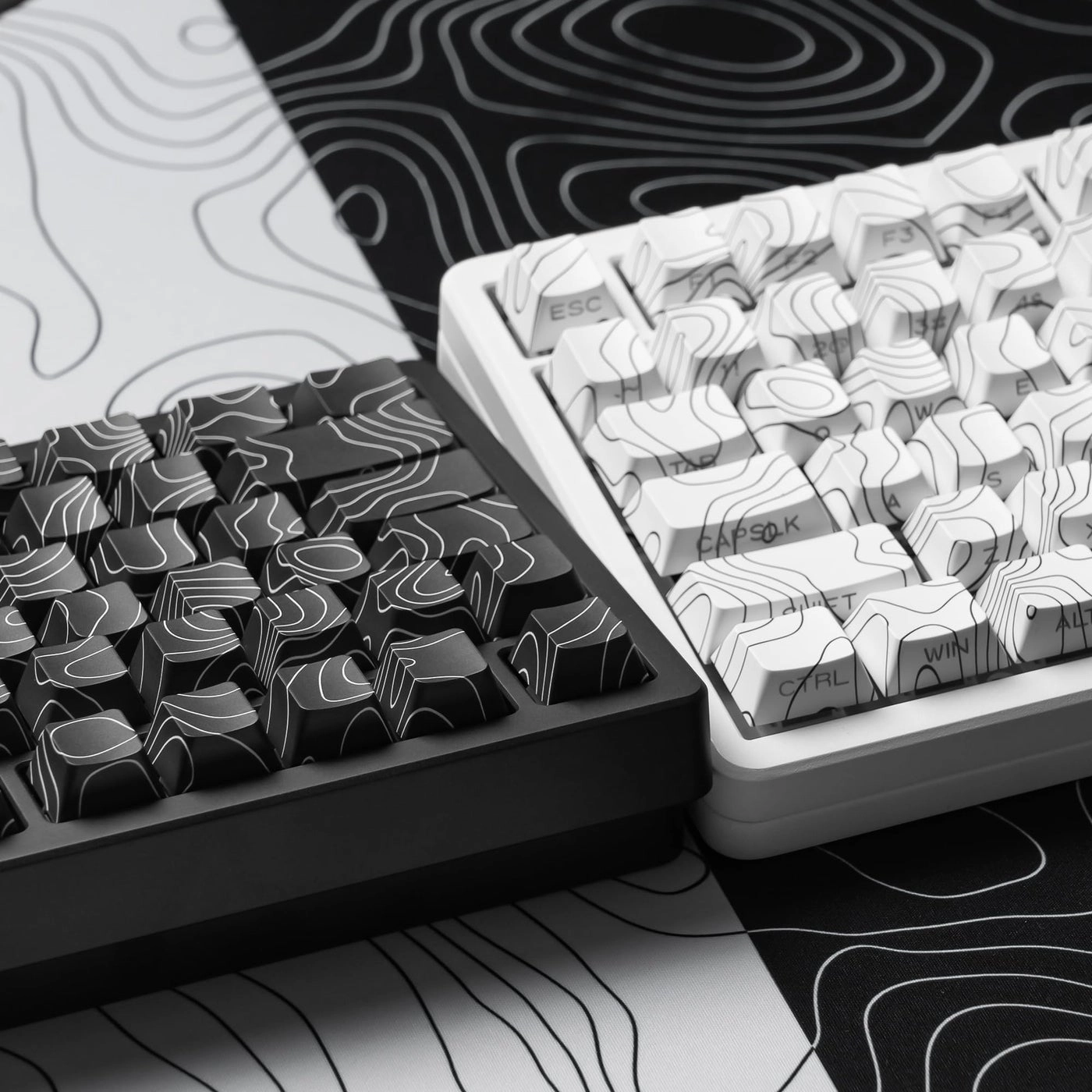 PBT keycaps Set - US/UK Hot swap