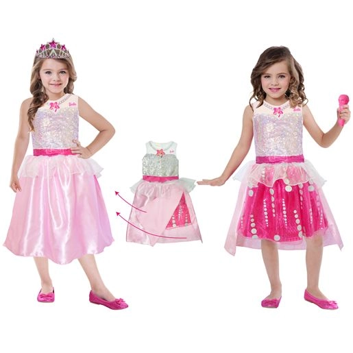 Party Centre Barbie Rock & Royal Premium Costume - 8-9 Years