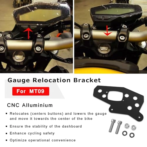 Gauge Relocation Bracket - MT09 2014-2019