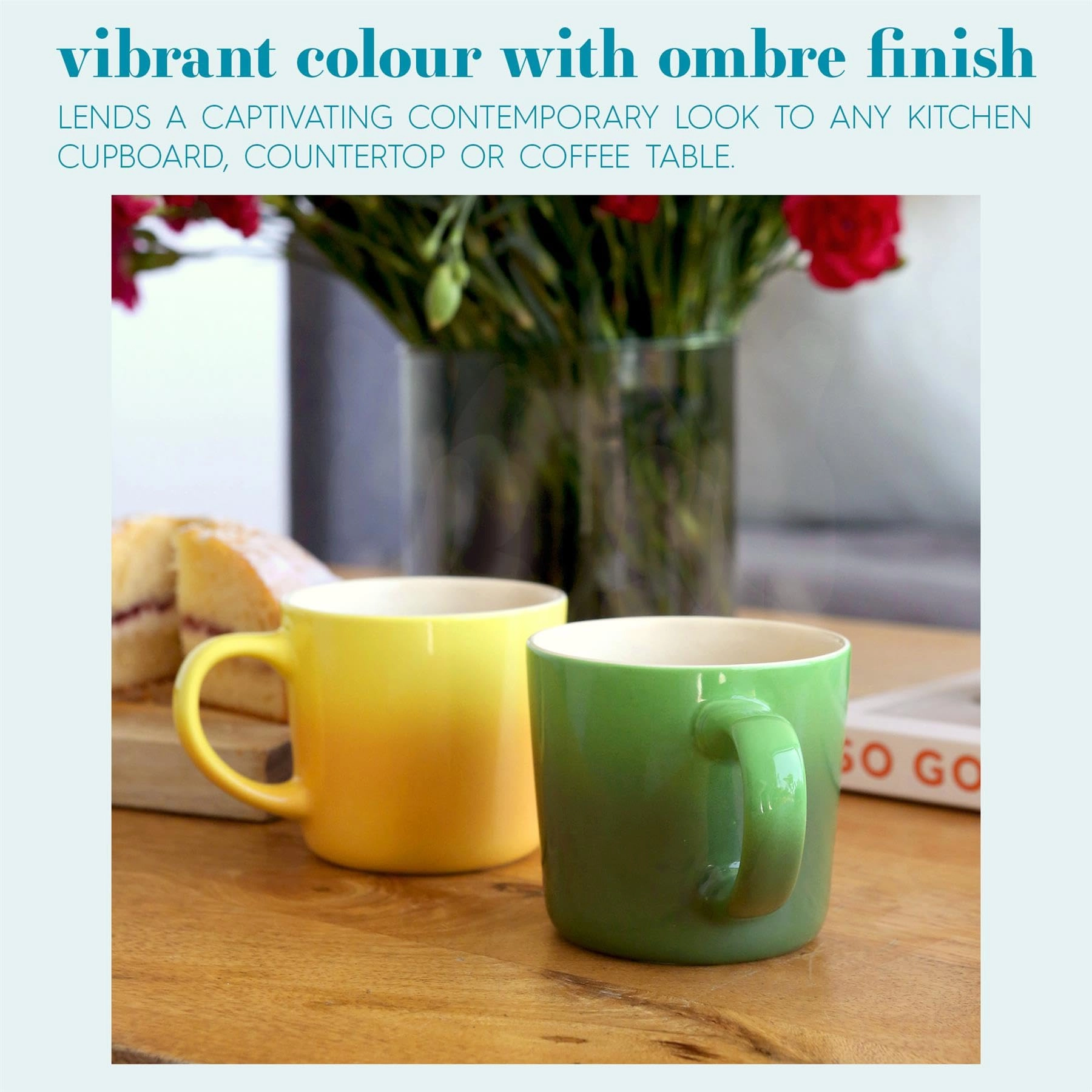 Ombre Coffee Mug - 1 pcs - 330 ml
