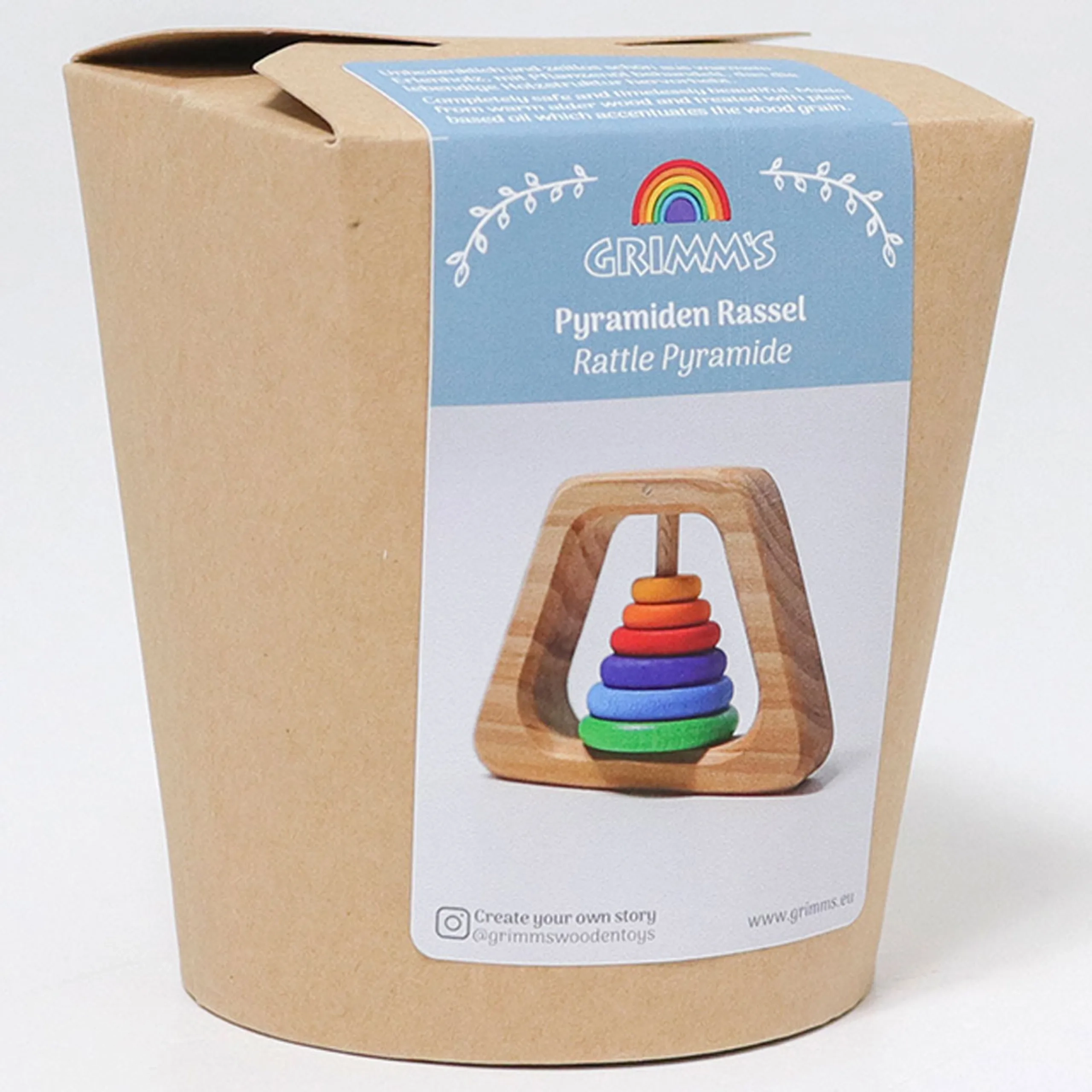 Pyramide Rattle - 0 month alder