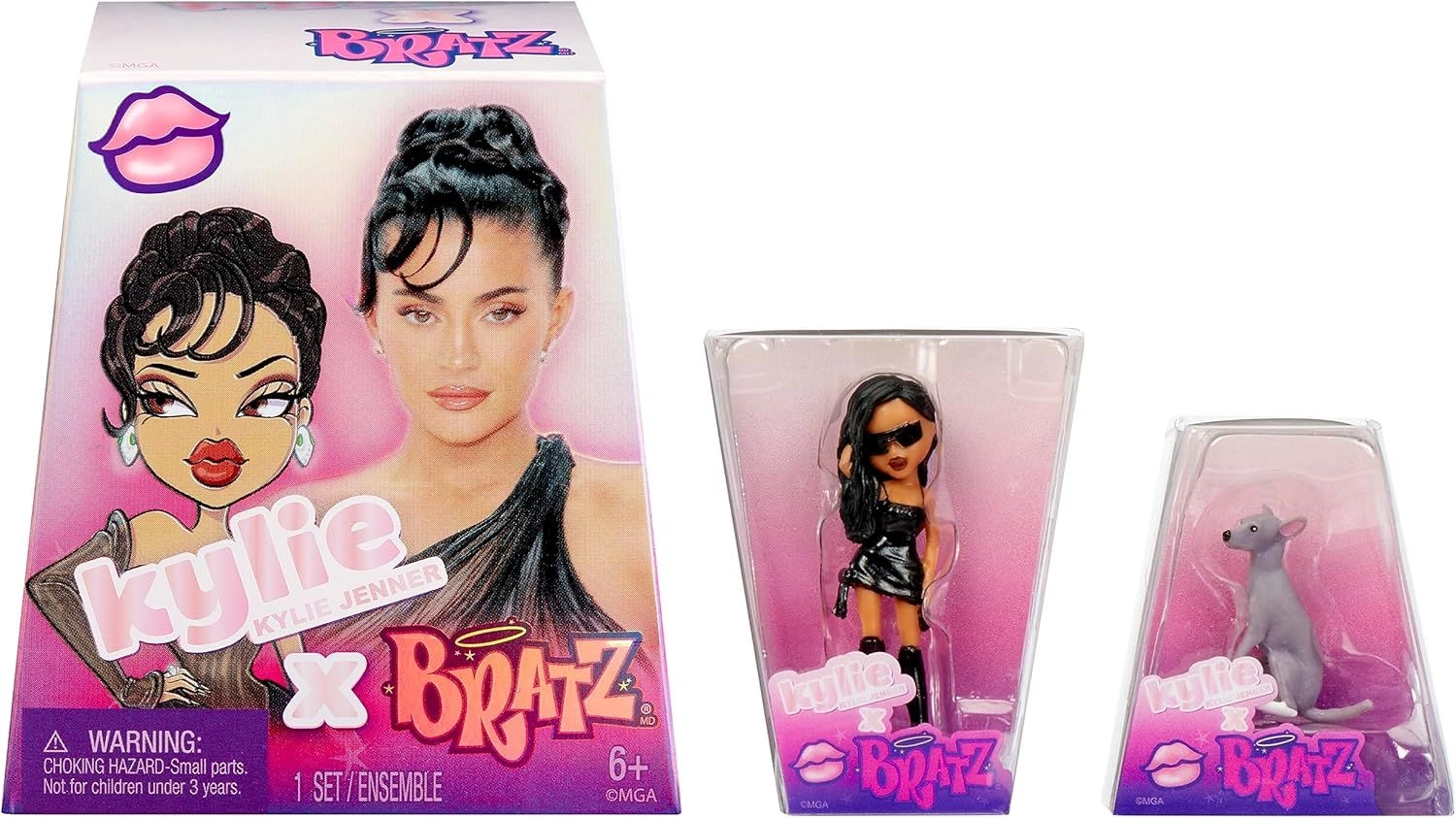 Bratz Kylie Jenner Mini Figure - 2 Mini Collectables Series 1 Ages 6+