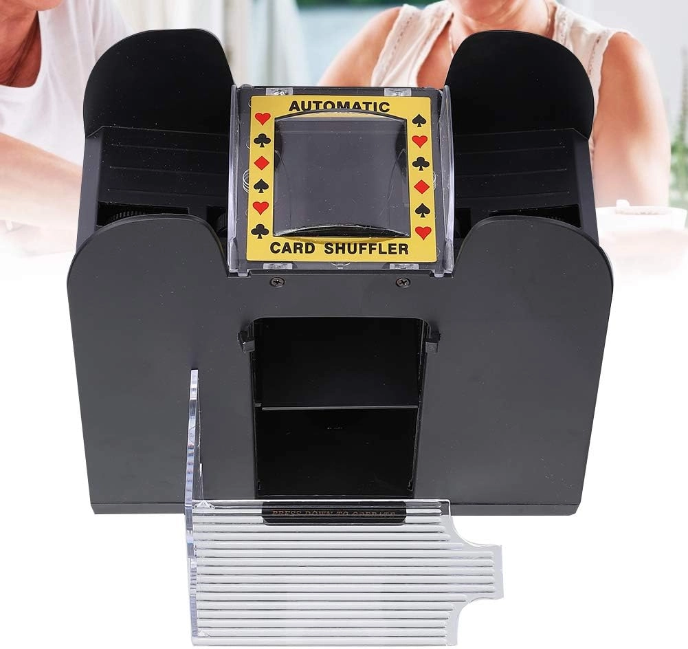 Card Shuffler - Wooden Electric Automatic
