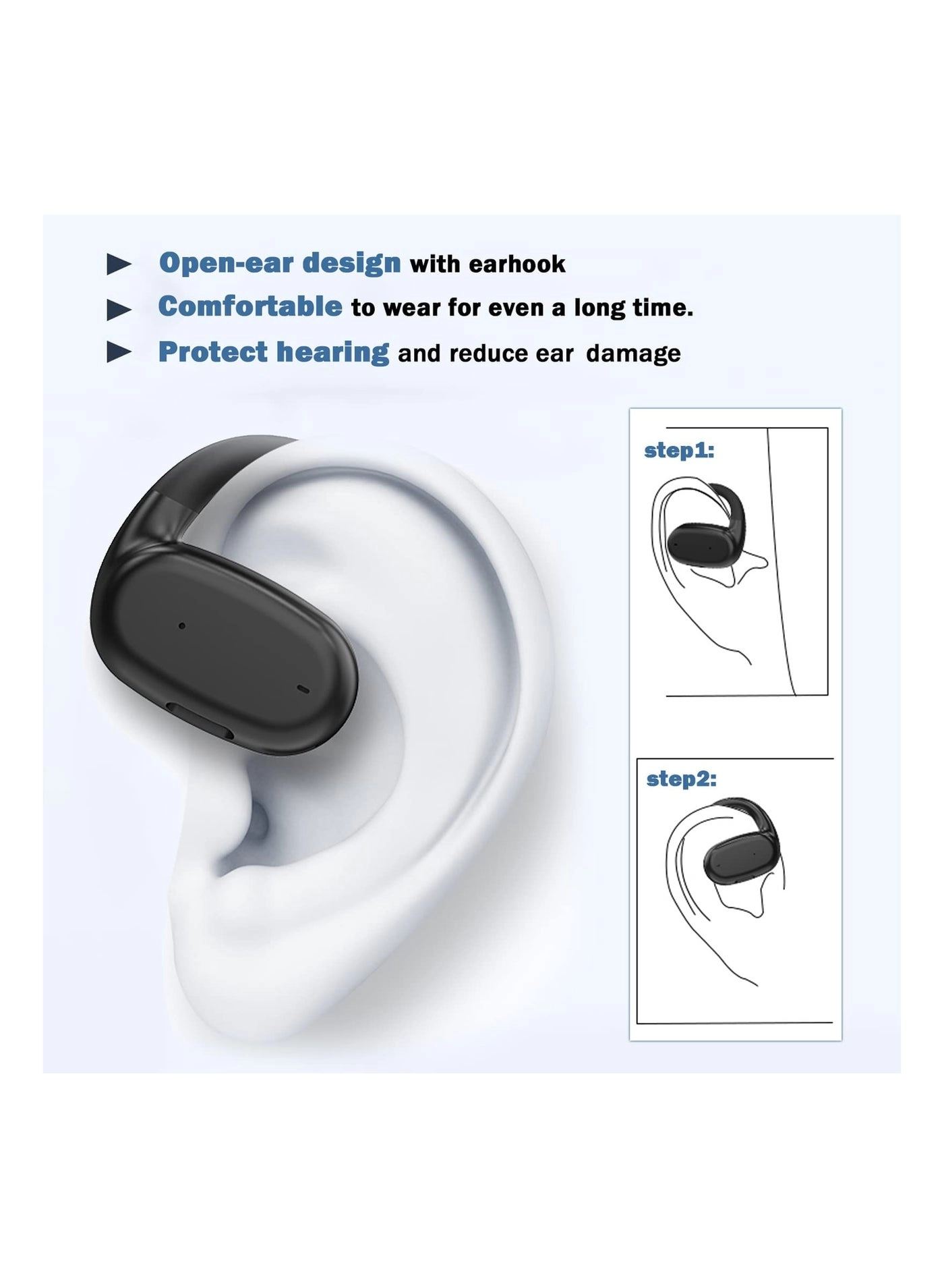Open-Ear Headphones Wireless Headphone