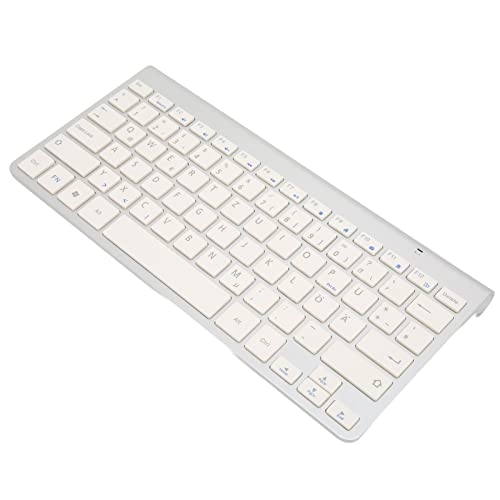 Stylish and Portable Bilingual Keyboard - DE/EN Wireless