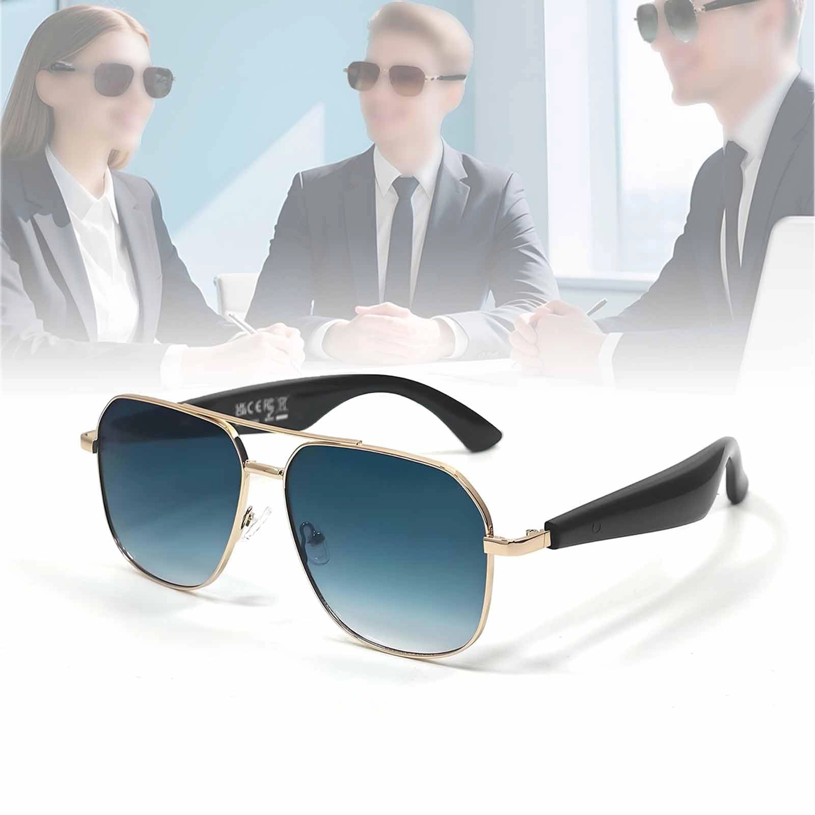 AI Translation Glasses - 134 languages IP65 waterproof Wireless calls