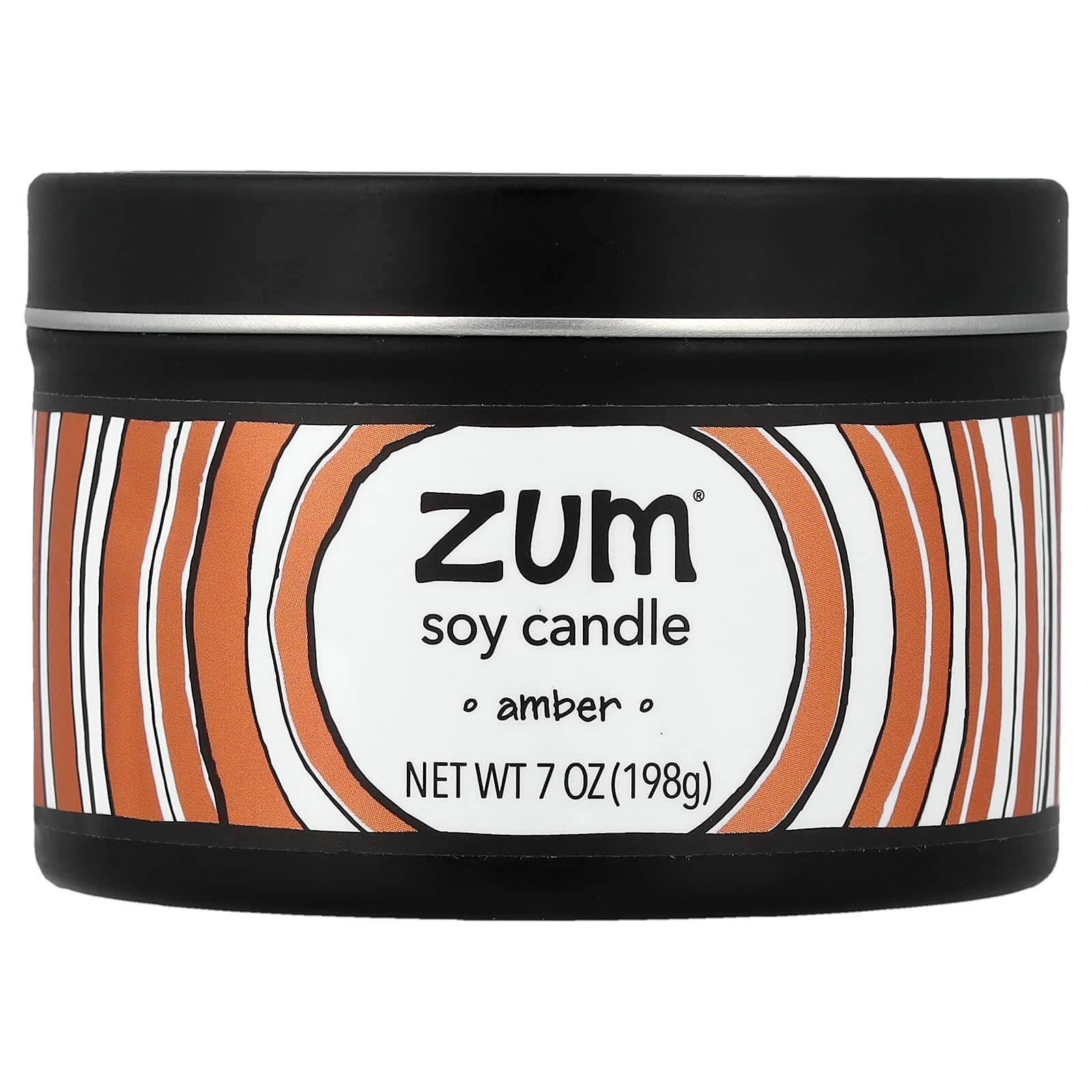 zum Soy Candle - Amber 7 oz 198 g