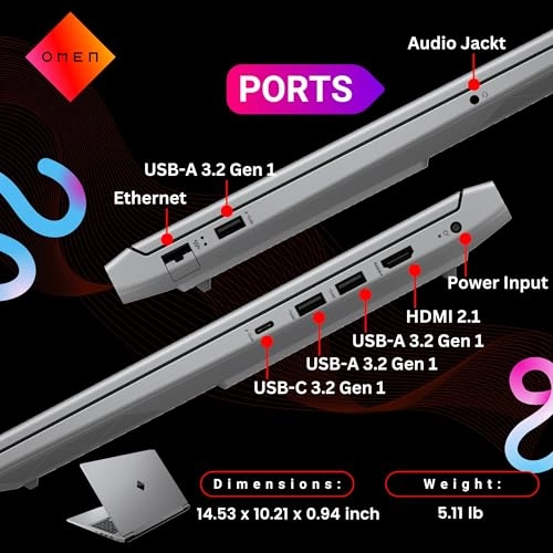OMEN 16 - 16.1'' 2TB 64GB Core i7-14650HX