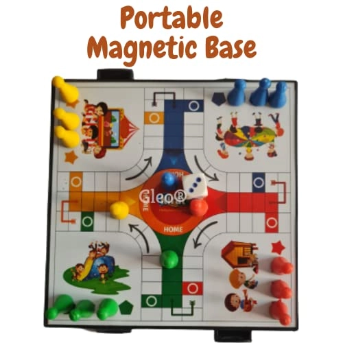 Snakes and Ladders with Ludo - 2 in 1 Magnetic Travelling