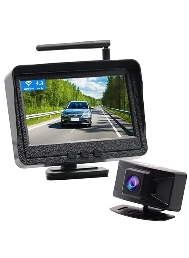 WALALLA Backup Camera System - Night Vision Wireless 1080P
