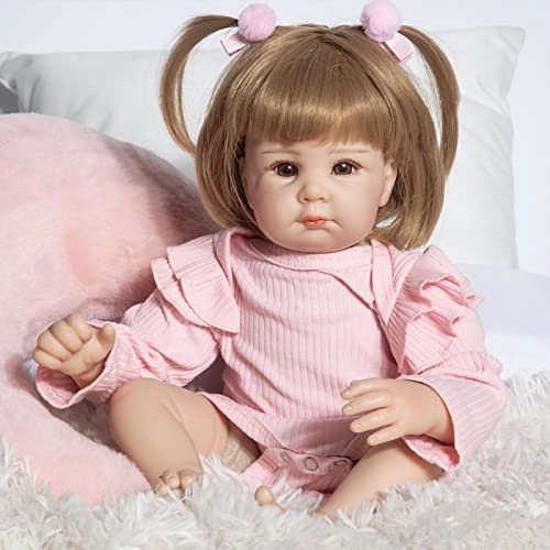 Reborn Baby Doll - 18 Inch 45cm Soft Vinyl Girl