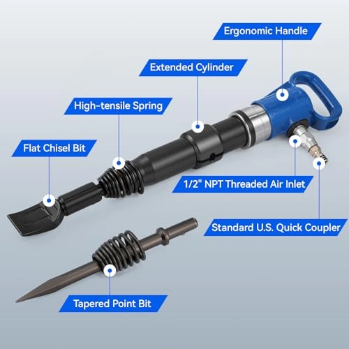 Pneumatic Hammer Shovel - 46J 960 BPM 55 CFM