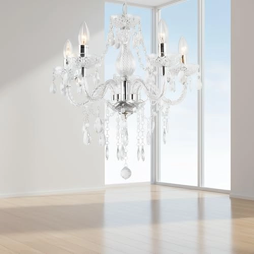 5 Light Chandelier - Dimmable