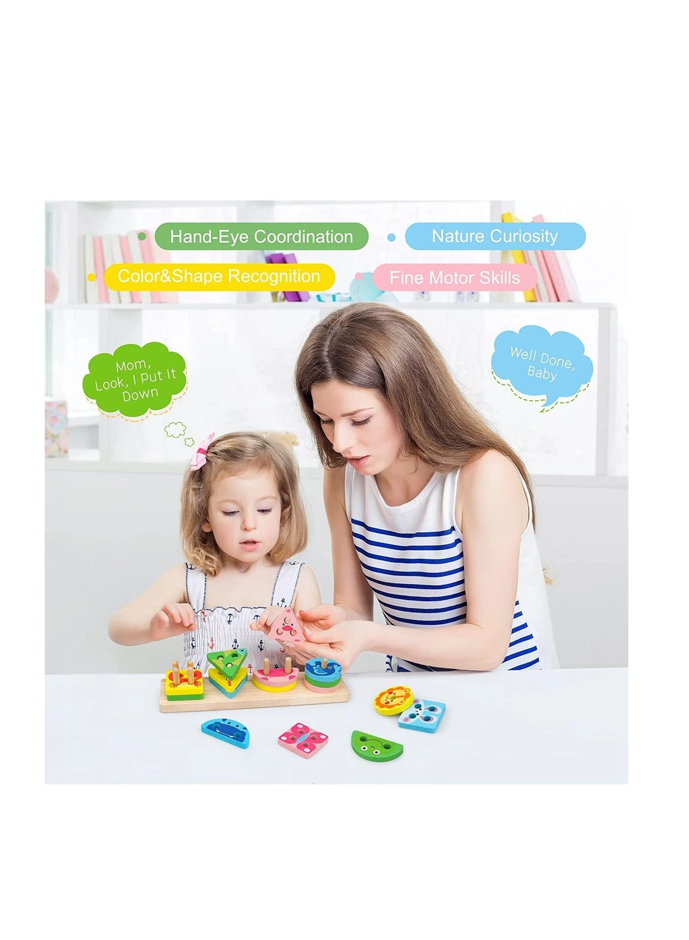 Montessori Toys - 1 3 Year Old 16 pcs