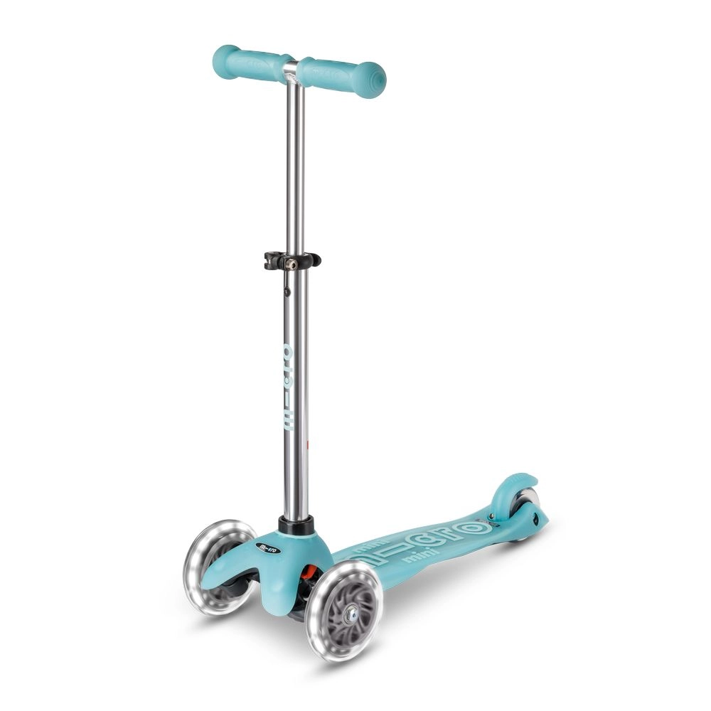 Mini Deluxe 3-Wheel Kick Scooter – 120/85 mm LED