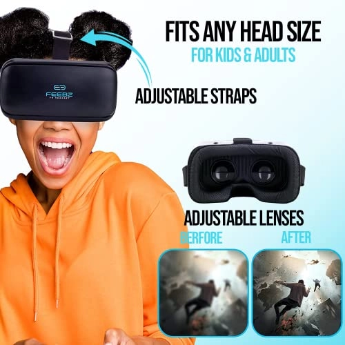 VR Headset - iPhone & Android 4.5"-6.5"