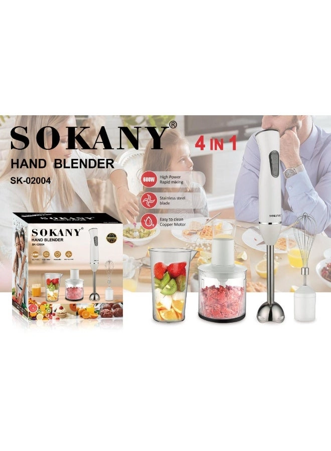 Hand Blender Set SK-02004 - 600W