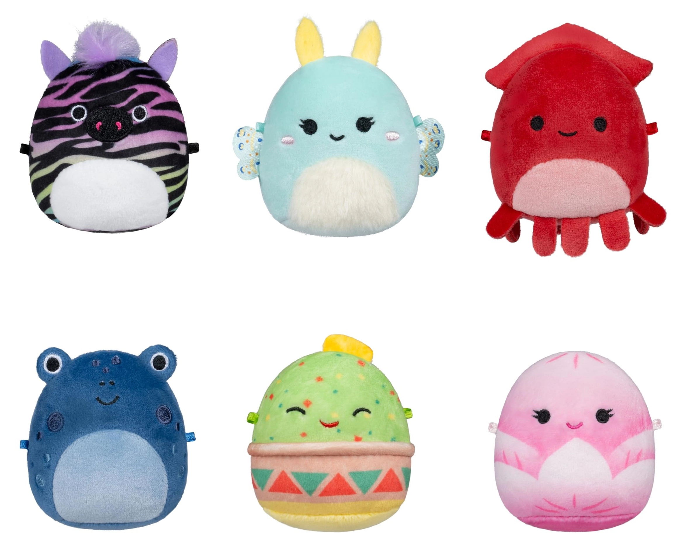 Squishmallows Micromallows - Micromallows 6-Pack - 6 cm - Assorted Styles