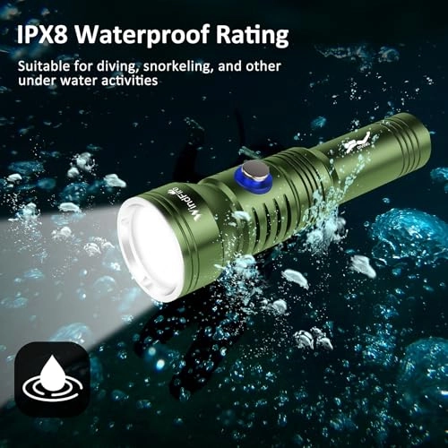 X1 - Scuba Dive Light IPX8 210 Feet Underwater