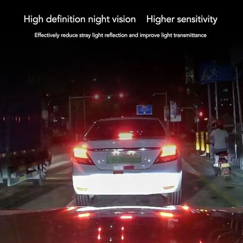 Car Driving Recorder Dual Lens Rotatable Dash Cam - 1080P