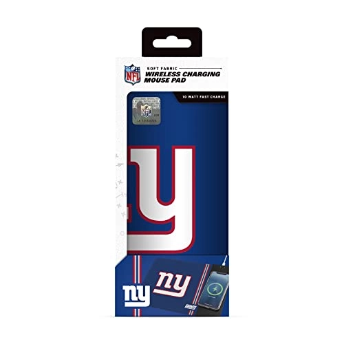 NFL Wireless Charging Mouse Pad - 22.86x9.91 cm
